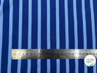 JERSEY DE COTON RAYURES BLEU SUR BLEU - My Little Coupon - tissu - coudre