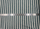 JERSEY DE COTON RAYURES ECRU FOND VERT CHINE MSO