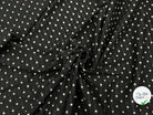 JERSEY DE COTON RÉVERSIBLE MI POIS MI RAYURES - My Little Coupon - tissu - coudre