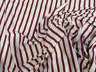 JERSEY DE COTON UNI ROUGE BRIQUE PROFOND FABRICATION RÉGION DE TROYES 🇫🇷 - My Little Coupon