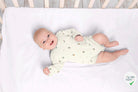 Jersey de coton voiliers blanc cassé