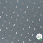 Jersey de coton zèbres indigo
