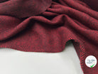 JERSEY DE LAINE CAVIAR DE STENDHAL ROUGE ET NOIR - My Little Coupon - tissu - coudre