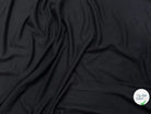JERSEY DE LAINE LÉGER ET MOELLEUX NOIR STRETCH 100% LAINE - My Little Coupon