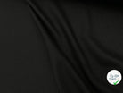 JERSEY DE LAINE NOIR - coupon de tissu de 2 mètres - My Little Coupon - tissu - coudre