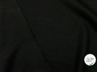 JERSEY DE LAINE NOIR - coupon de tissu de 2 mètres - My Little Coupon - tissu - coudre