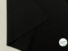 JERSEY DE LAINE NOIR - coupon de tissu de 2 mètres - My Little Coupon - tissu - coudre