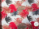 JERSEY DE VISCOSE TISSU IMPRIMÉ ABSTRAIT CORAL - My Little Coupon