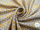 JERSEY DOUX MELI MELO DE TRIANGLES - My Little Coupon - tissu - coudre