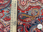 JERSEY EXTENSIBLE IMPRIMÉ MERVEILLES DU KASHMIR - My Little Coupon - tissu - coudre