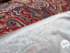 JERSEY EXTENSIBLE IMPRIMÉ MERVEILLES DU KASHMIR - My Little Coupon - tissu - coudre