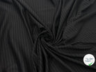 PETIT JERSEY FINES RAYURES FOND NOIR - My Little Coupon - tissu - coudre