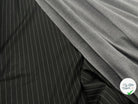 PETIT JERSEY FINES RAYURES FOND NOIR - My Little Coupon - tissu - coudre