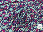 JERSEY IMPRIMÉ SURIMPRESSION DORÉ - My Little Coupon - tissu - coudre