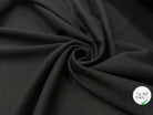 JERSEY LOURD NOIR RELIEFS RUSTIQUES - My Little Coupon - tissu - coudre