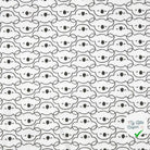 JERSEY MIKOA BLANC CASSE / CHARBON 1B D8X 150 - My Little Coupon