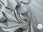 JERSEY MINI CARREAUX STEEL/ ECRU MSO