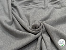 JERSEY MOLLETON COTON SWEAT GRIS ÉCRU ULTRA STRETCH - My Little Coupon