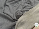 JERSEY MOLLETON COTON SWEAT GRIS ÉCRU ULTRA STRETCH - My Little Coupon