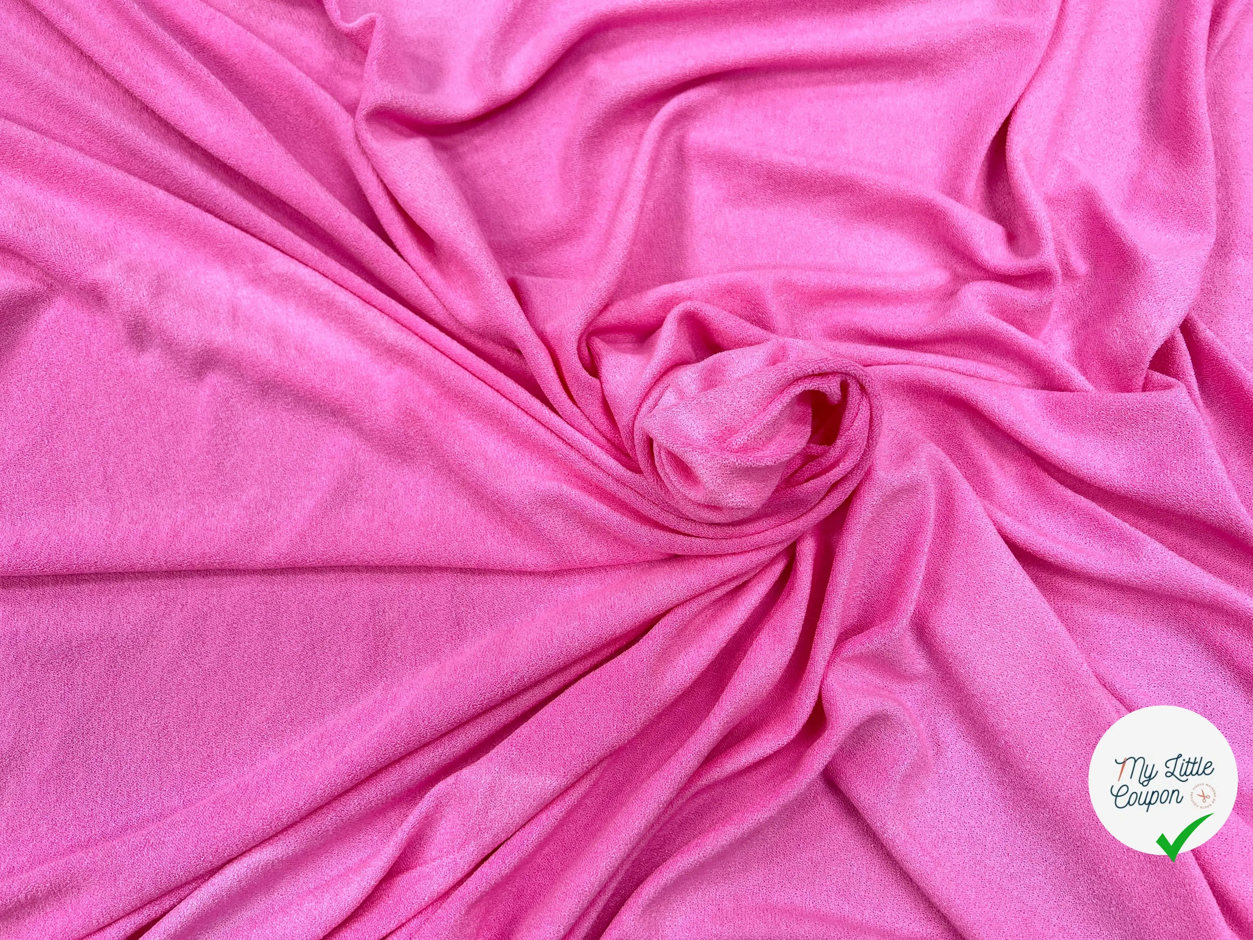 JERSEY PARTY PINK MOUSSE LAIZE 160 - My Little Coupon