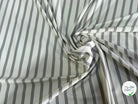 JERSEY PEAU DE PÊCHE ULTRA STRETCH RAYURES BLANC ET GRIS FABRICATION RÉGION DE TROYES 🇫🇷 - My Little Coupon