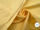 JERSEY PIQUÉ COTON JAUNE MAÏS - My Little Coupon - tissu - coudre