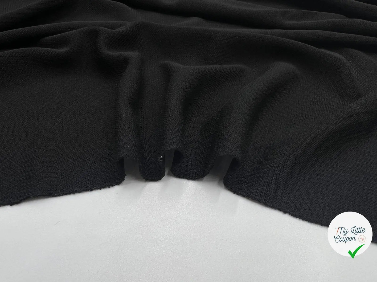 JERSEY RÉSILLE NOIR - My Little Coupon - tissu - coudre