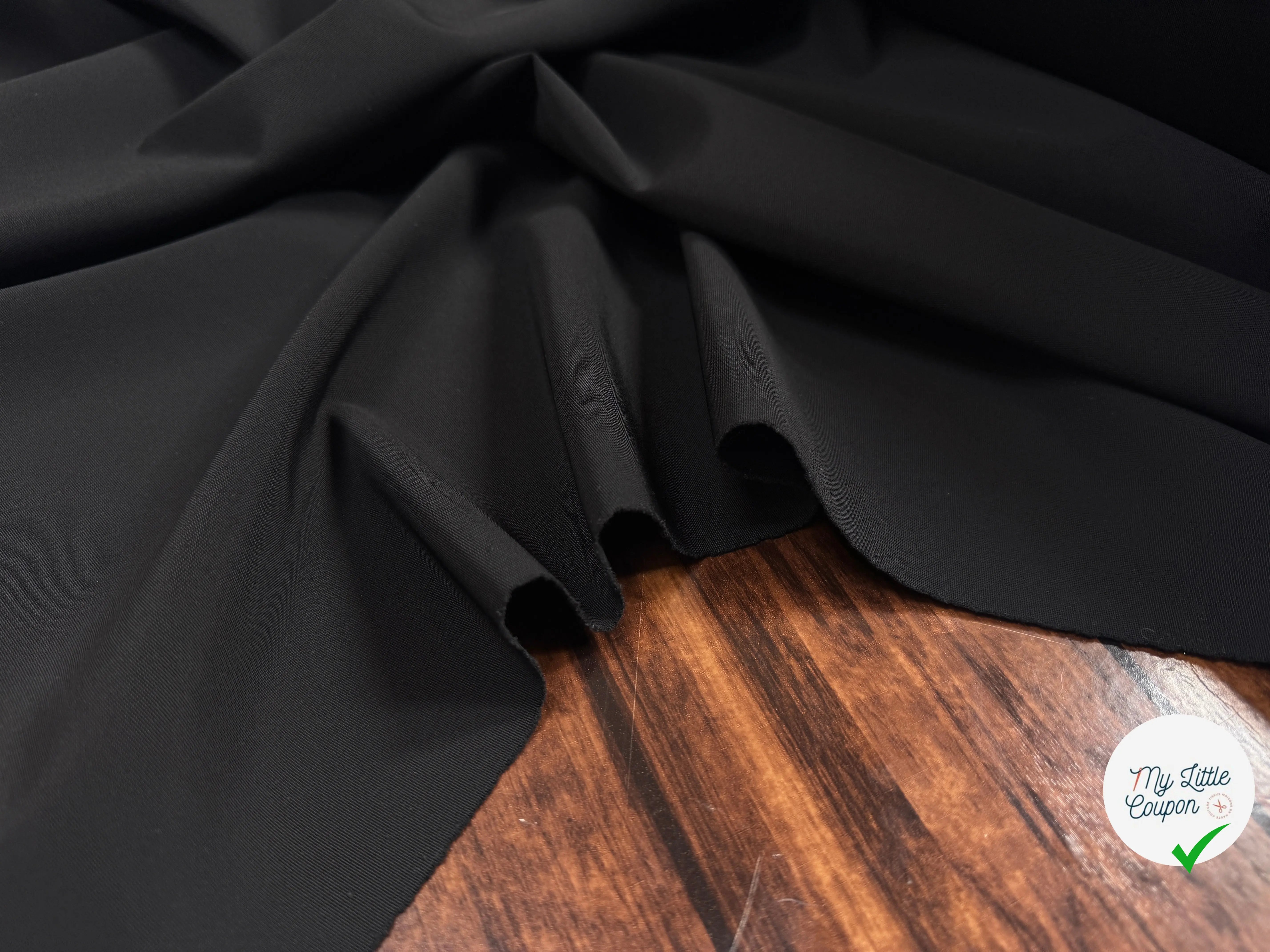 JERSEY RIGIDE TECHNIQUE NOIR COUTURE - My Little Coupon