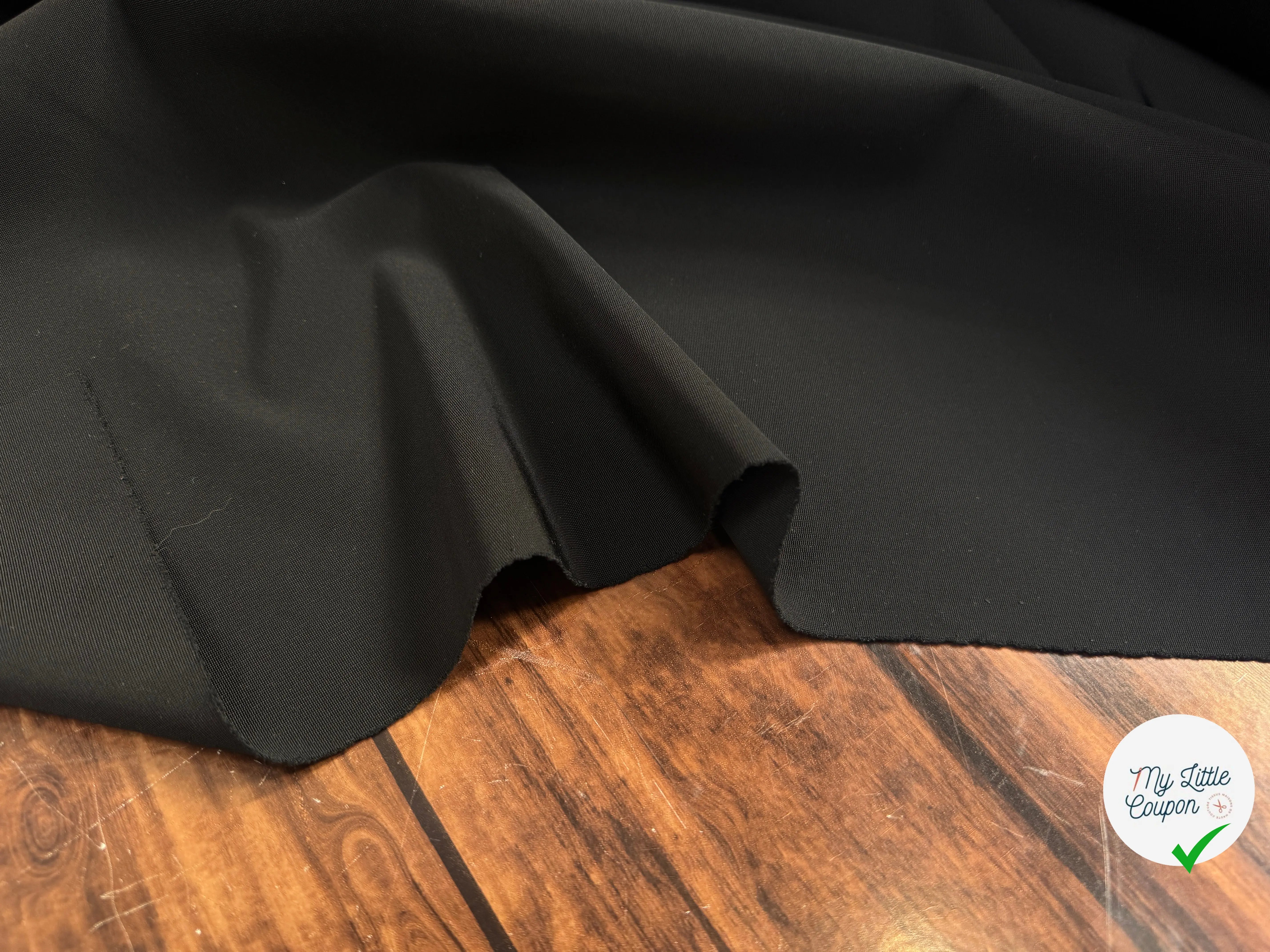 JERSEY RIGIDE TECHNIQUE NOIR COUTURE - My Little Coupon