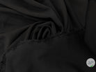 JERSEY ROBE STRETCH NOIR PROFOND - coupon de tissu de 3 mètres - My Little Coupon - tissu - coudre
