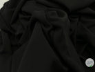 JERSEY ROBE STRETCH NOIR PROFOND - coupon de tissu de 3 mètres - My Little Coupon - tissu - coudre