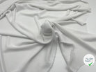 JERSEY TRÈS FLUIDE BLANC OPTIQUE - My Little Coupon - tissu - coudre