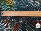 JERSEY VENEZIA MOTIF ÉCAILLES TURQUOISE - My Little Coupon