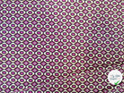 JERSEY VENEZIA MOTIF LOSANGE ROUGE&CRÉME - My Little Coupon