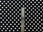 JERSEY VENEZIA NOIR POIS BLANC 1CM MLC INTERN