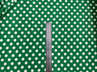 JERSEY VENEZIA VERT POIS BLANC 1CM MLC INTERN