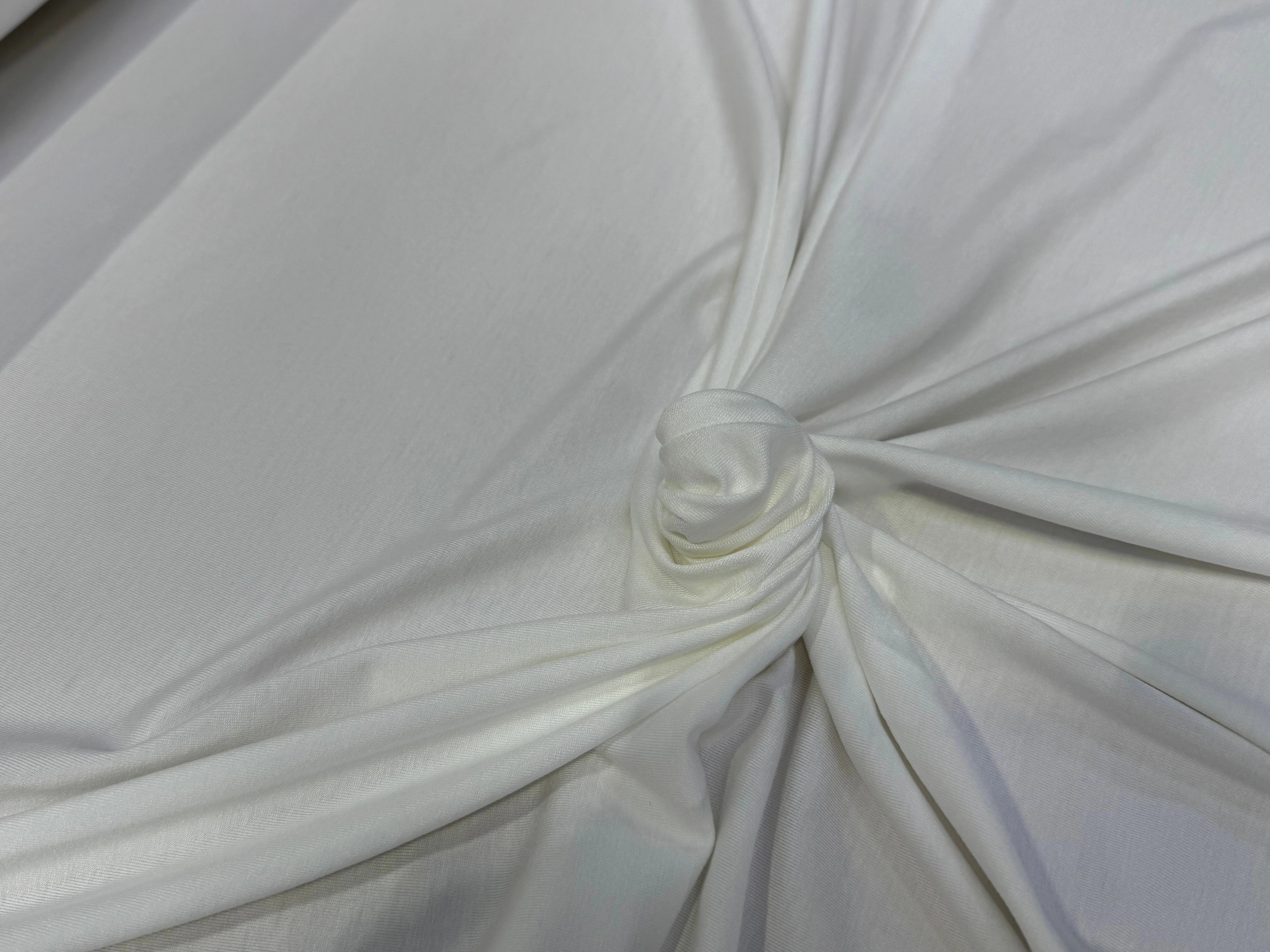JERSEY VISCOSE EA BLANC ULTRA BEAU MADE IN FRANCE - My Little Coupon
