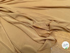 JERSEY VISCOSE FLUIDE ULTRA STRETCH CARAMEL - My Little Coupon