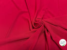 JERSEY VISCOSE FLUIDE ULTRA STRETCH RUBY ROUGE - My Little Coupon