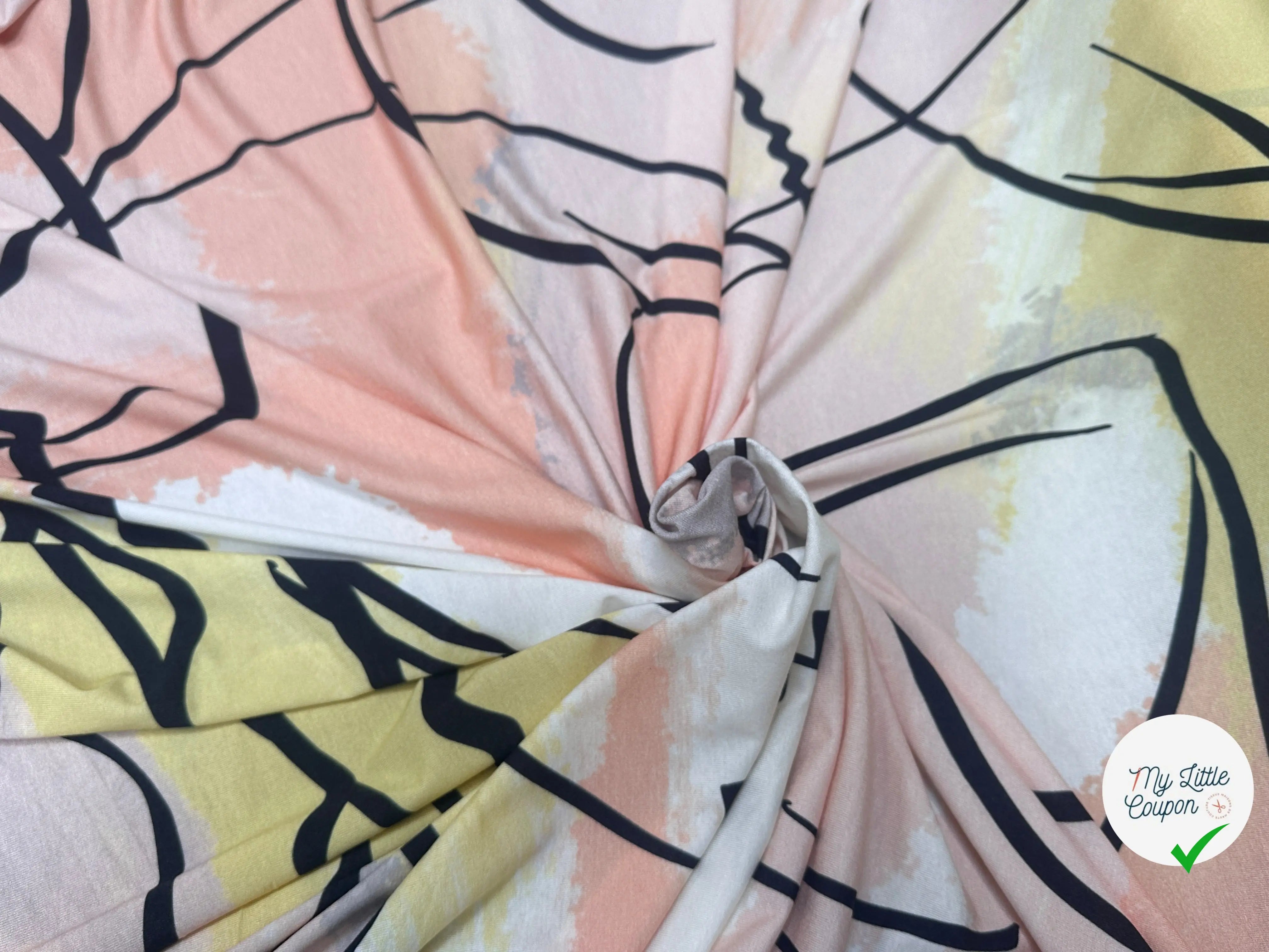 JERSEY VISCOSE PEINTURE - My Little Coupon
