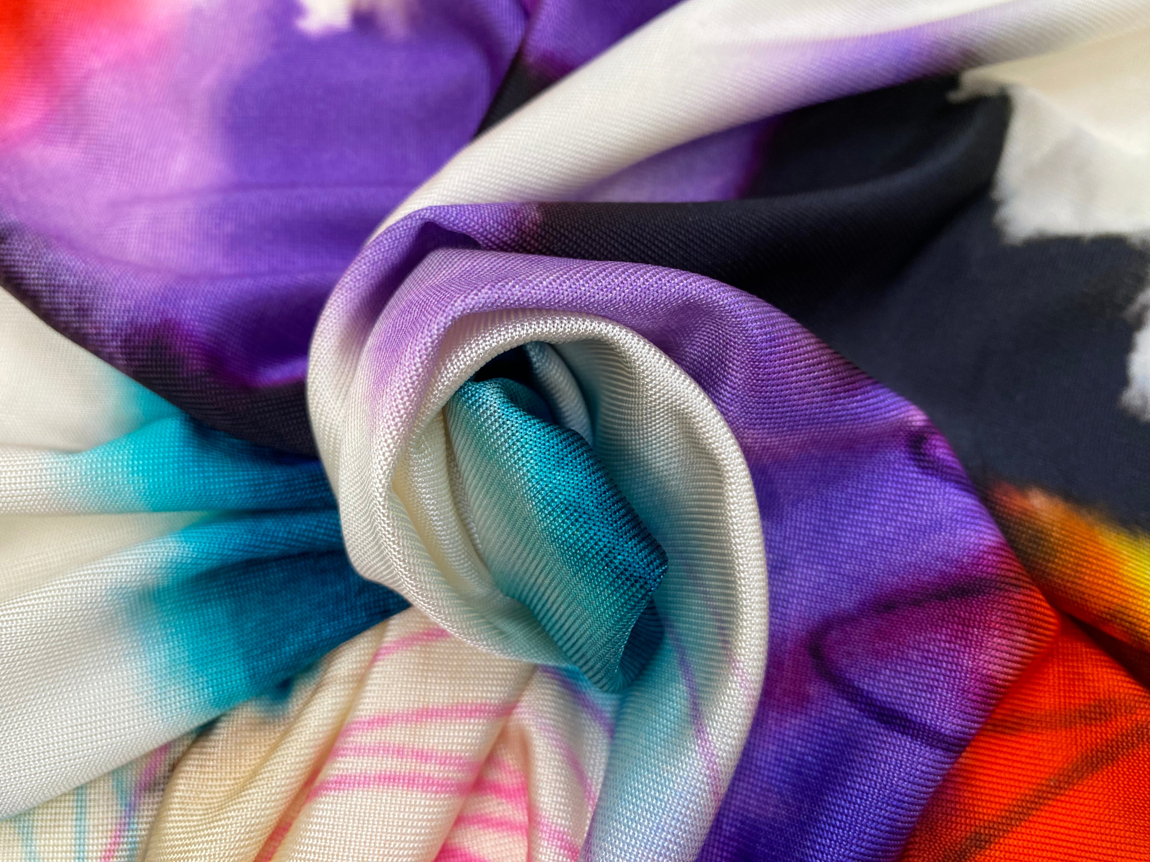 JERSEY VISCOSE PSYCHÉDELIQUE - My Little Coupon