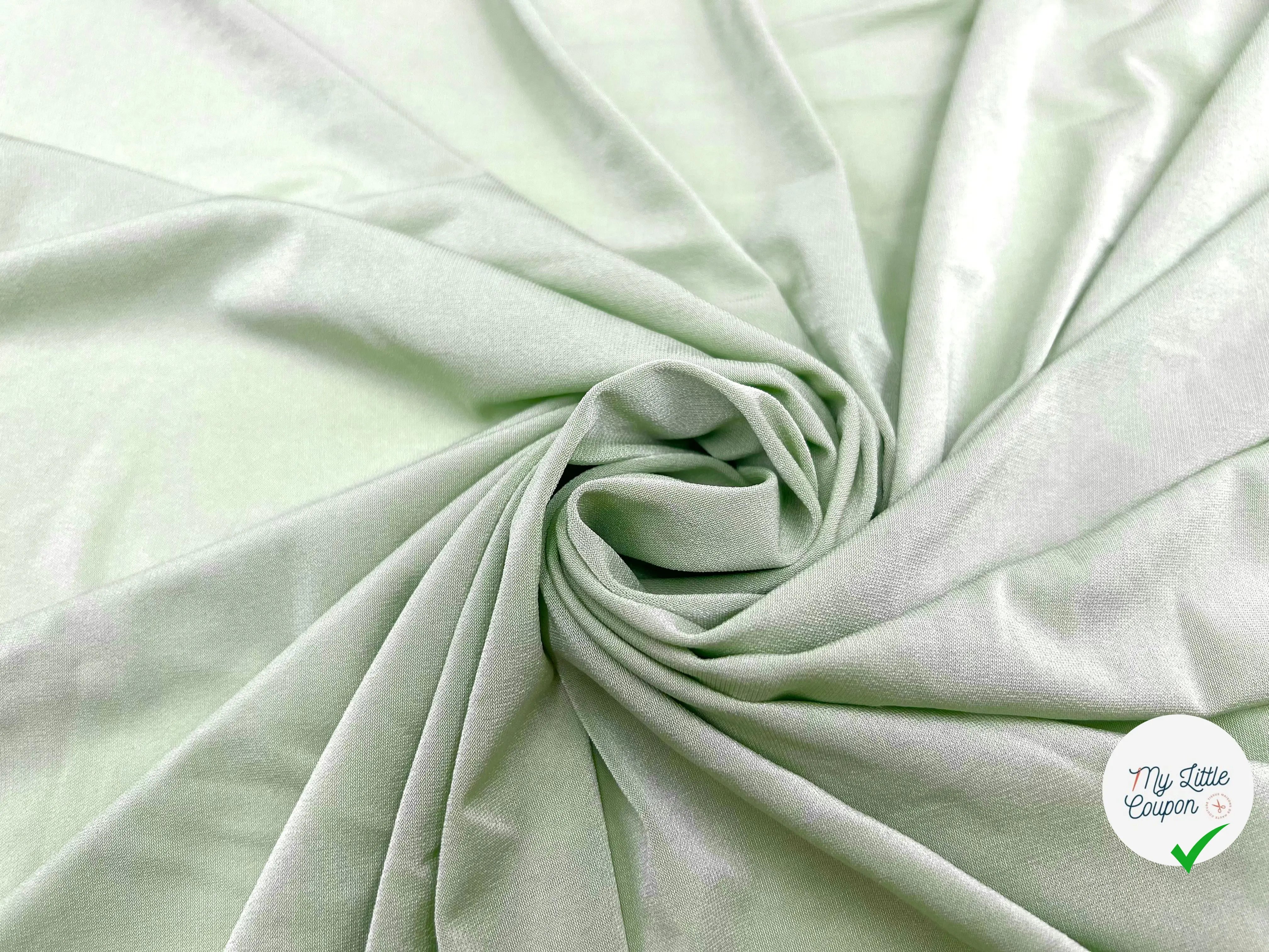 JERSEY VISCOSE STRETCH AMANDE - My Little Coupon - tissu - coudre