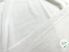 JERSEY VISCOSE STRETCH BLANC OPTIQUE TOUCHER SOYEUX - My Little Coupon - tissu - coudre