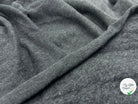 JERSEY VISCOSE STRETCH GRIS CHINÉ AUTOMNE ENVERS GRATTÉ- coupon de tissu de 3 mètres - My Little Coupon - tissu - coudre
