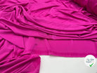JERSEY VISCOSE STRETCH SHINY FUSCHIA - My Little Coupon - tissu - coudre