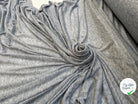 JERSEY VISCOSE TRÈS FIN GRIS CHINÉ - My Little Coupon