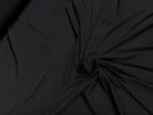 JERSEY VISCOSE ULTRA STRETCH NOIR LÉGÈREMENT SATINÉ - My Little Coupon