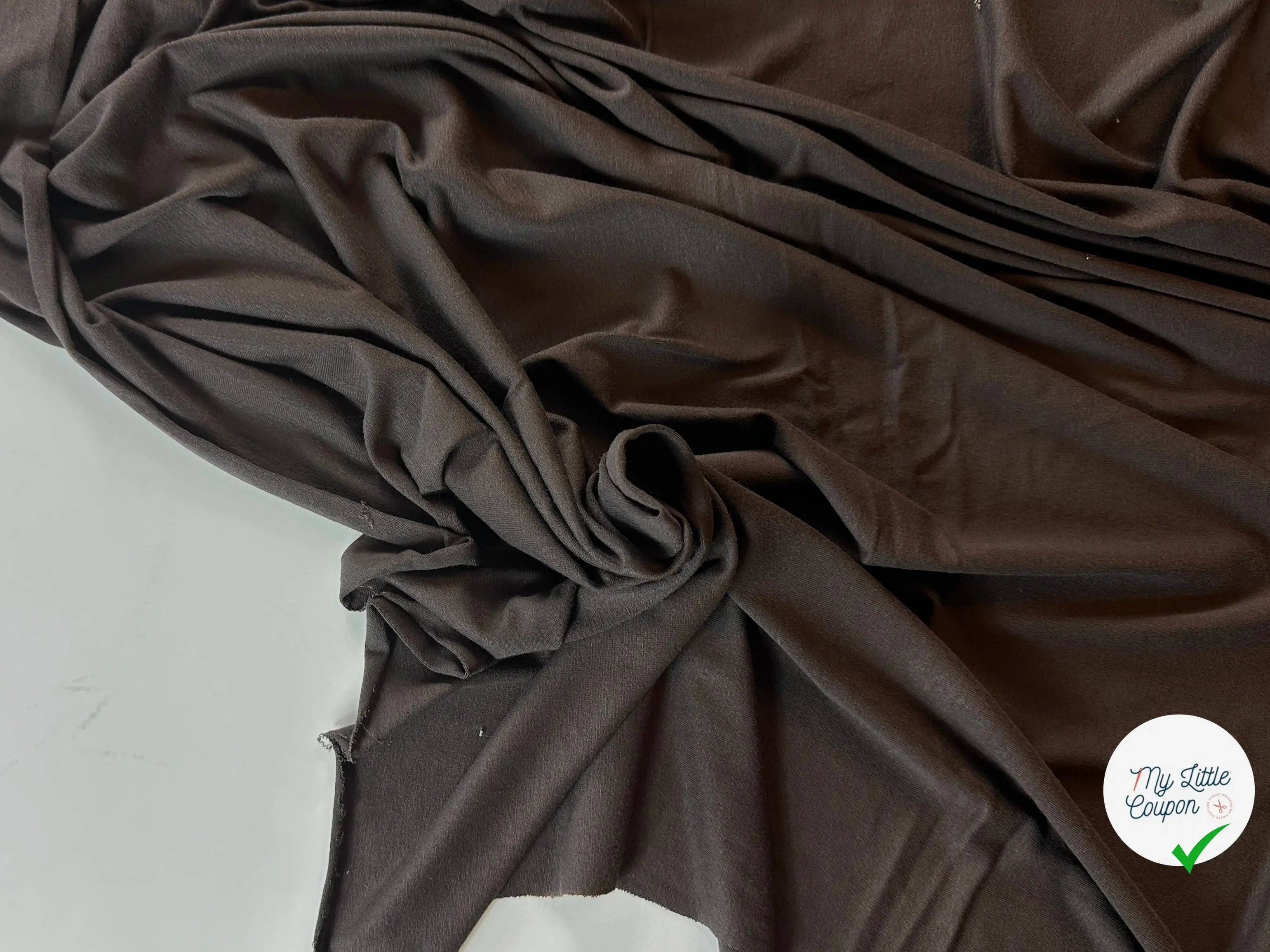 JERSEY VISCOSE UNI MARRON MLC INTERN