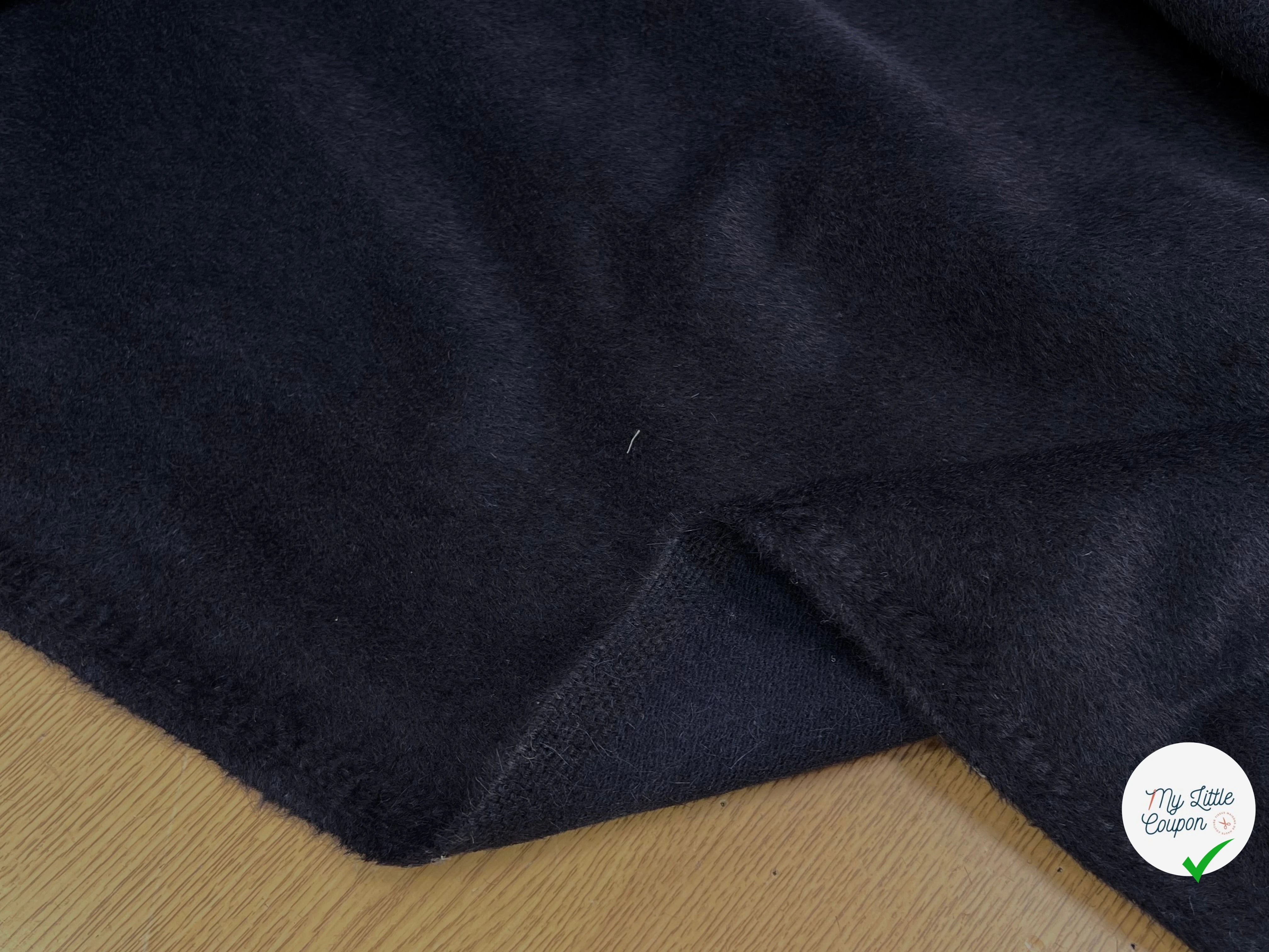 LAINAGE ALPAGA À POILS BLEU NUIT - My Little Coupon
