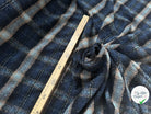 LAINAGE BOUCLETTE CARREAUX BLEU - My Little Coupon